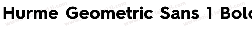 Hurme Geometric Sans 1 Bold Oblique字体转换